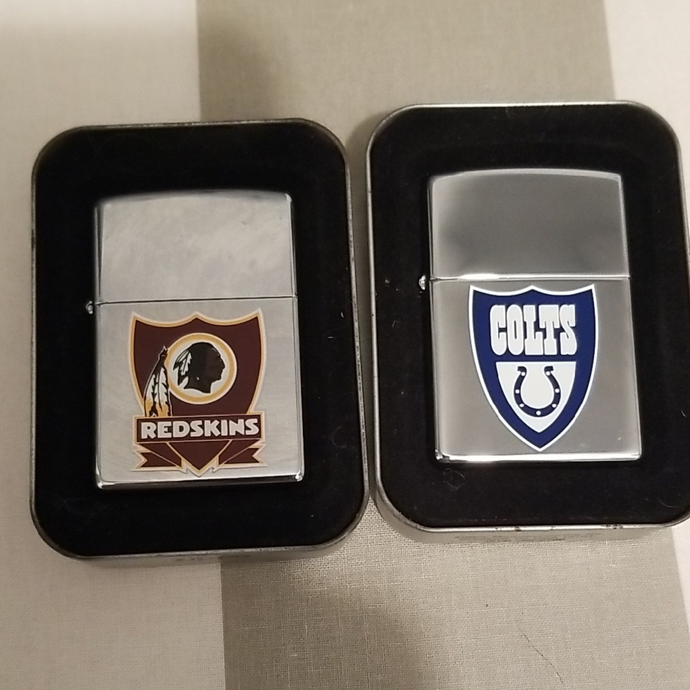 NFL Team Logo Lighters - Redskins and Colts